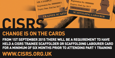 Change to CISRS Pt1 Entry Criteria